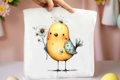 Whimsical Yellow Spring Clipart Product Image 2