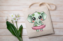 Whimsical Zombie Animals Clipart Bundle PNG Halloween Art Product Image 7