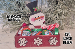 Whimsical Snowman Box Laser SVG Product Image 2