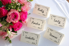 Whimsy Brides Handwritten Curly Script Font Wedding Font Product Image 8