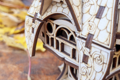Whimsical Fairy Garden House Laser Cut File, SVG Cottage Product Image 4