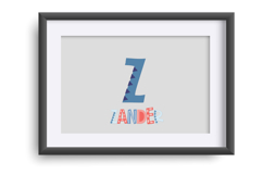 Whimsy Red White and Blue Too Color Font Product Image 7