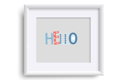 Whimsy Red White and Blue Too Color Font Product Image 2