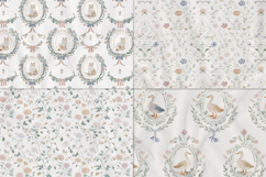 Romantic Whimsy Seamless Patterns Product Image 2