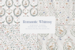 Romantic Whimsy Seamless Patterns Product Image 1