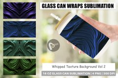 Glass Can Wraps Whipped Texture Product Image 1