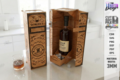 Whiskey Gift Boxes Laser Cut Bundle | Whiskey Vintage Boxes Product Image 17