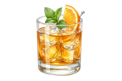 Whiskey Png| Cocktail Png Product Image 1
