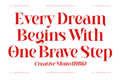 Whispering Beadows - Modern Serif Product Image 3