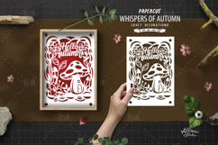 Whispers of Autumn Papercut Template Product Image 1