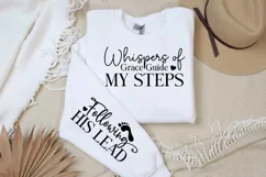 Whispers Of Grace Guide Sleeve SVG, Christian SVG Design Product Image 2