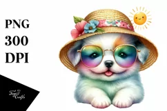 Colorful Puppy Sun es Clipart Product Image 3