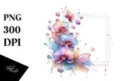 Abstract Pastel Shiny Orchid, 20 oz Tumbler PNG Product Image 1