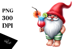Whimsical Gnome Cocktail PNG Product Image 1