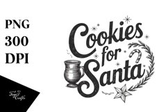 Cookies for Santa Christmas Png, Cookies for Santa Christmas Product Image 5