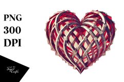 Retro Heart, PNG Product Image 1
