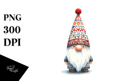 Boho Funny Gnome PNG Product Image 1