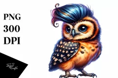Proud Baby Owl PNG Product Image 3