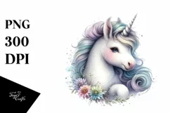 Baby Unicorn, High-Res PNG Product Image 3