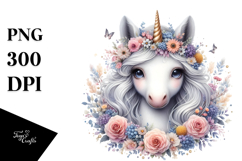 Baby Unicorn, High-Res PNG Product Image 1