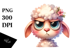 Funny Sheep Goat Clipart Product Image 1