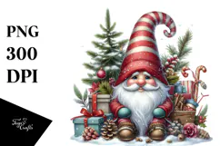 Christmas Gnome, High-Res PNG Product Image 1