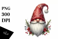Christmas Gnome, High-Res PNG Product Image 1