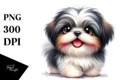 Cute Shih Tzu PNG Product Image 1
