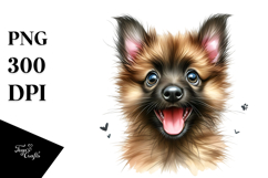 Happy Crazy Fur Baby Malinois PNG Product Image 1