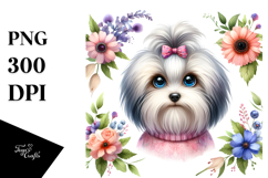 Funny Watercolor Havanese Product Image 1