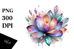 Glossy Diamond Crocus, Colorful PNG Product Image 1