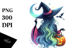 Transparent Witch Clipart PNG Product Image 1