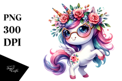 Dancing Unicorn PNG Product Image 1