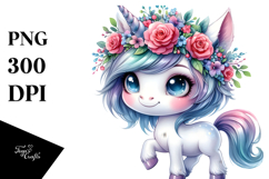 Dancing Unicorn PNG Product Image 1