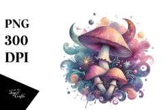 Mystical Mushroom PNG Product Image 1