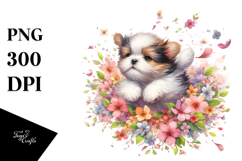 Baby Dog Spring Petals Product Image 1