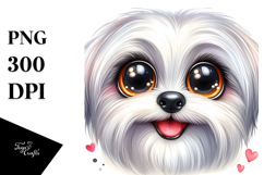 Cute Smiling Maltese Product Image 1