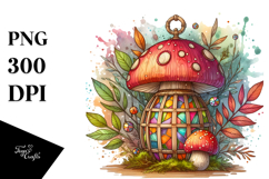 Magical Mushroom, Transparent PNG Product Image 1