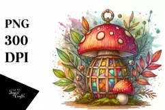 Magical Mushroom, Transparent PNG Product Image 3