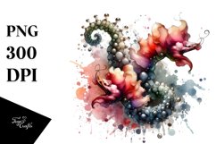 Abstract Snapdragon | Clipart Product Image 3