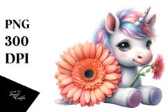 Glossy Unicorn | Clipart Product Image 1