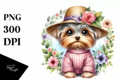 Funny Baby Yorkipoo Clipart Product Image 1