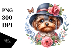 Funny Baby Yorkipoo Clipart Product Image 1