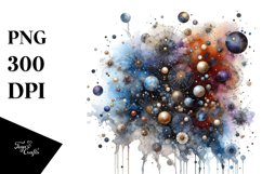 Abstract Cosmos | Clipart Product Image 3