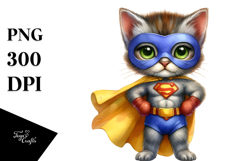 Baby Cat Hero Pose Product Image 1