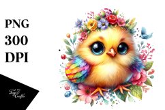 Crazy Baby Chicken with Carusell PNG Product Image 1