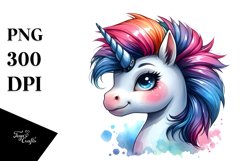 Unicorn Sublimation|Clipart Product Image 1