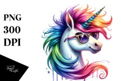 Unicorn Sublimation|Clipart Product Image 3