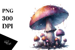 Detailed Mushroom, High-Res PNG Product Image 1