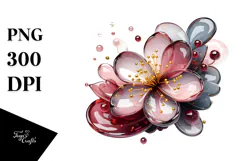 Glossy Cherry Blossom Made of , Transparent PNG Product Image 1